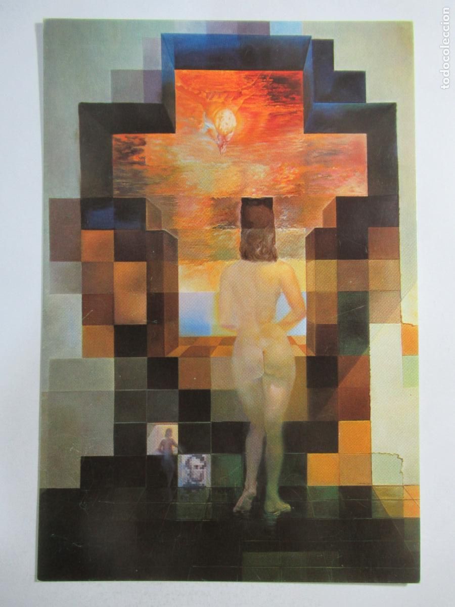 Postales: Salvador Dal&iacute; - Gala mirando el Mar Mediterr&aacute;neo - S/C