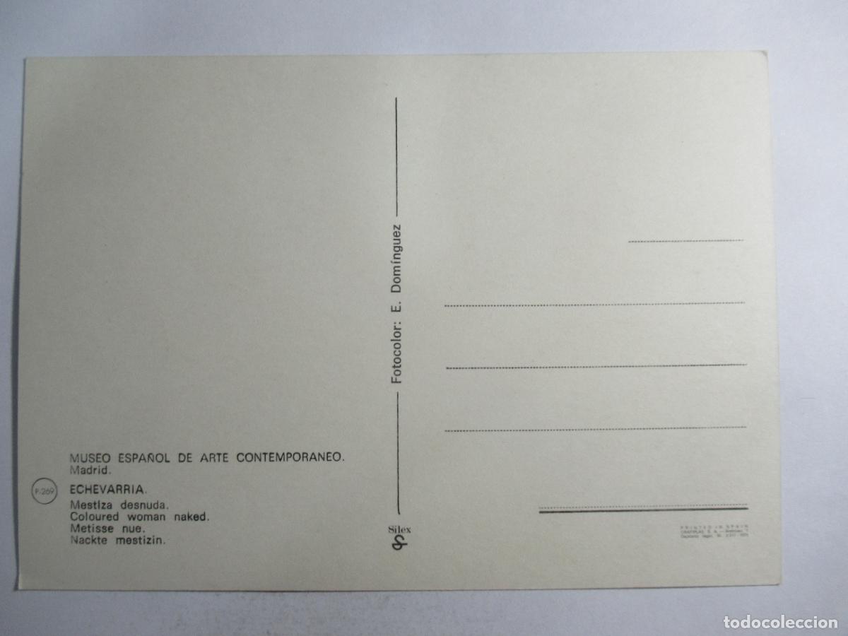 Postales: Echevarr&iacute;a - Mestiza desnuda - S/C - Foto 2