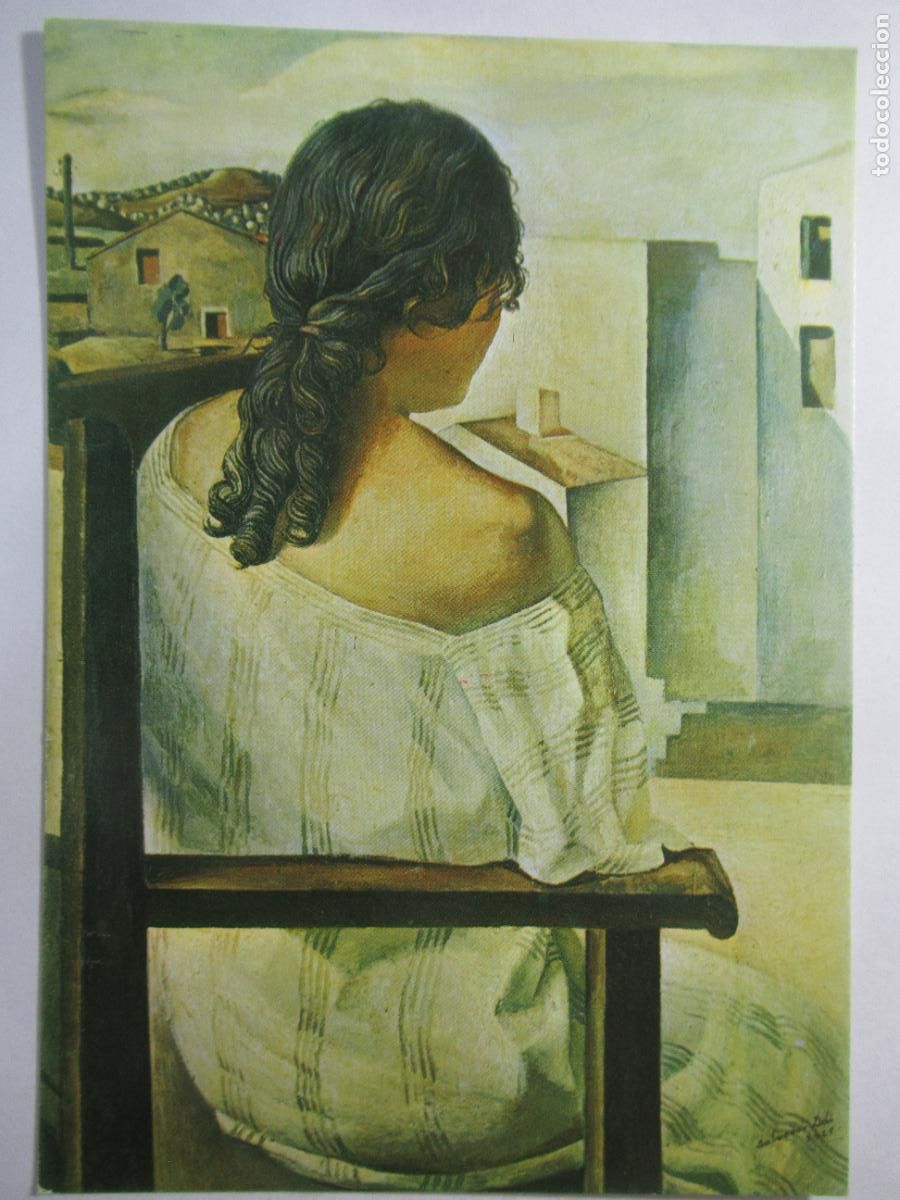 Postales: Salvador Dal&iacute; - Muchacha de espaldas - S/C - Foto 1