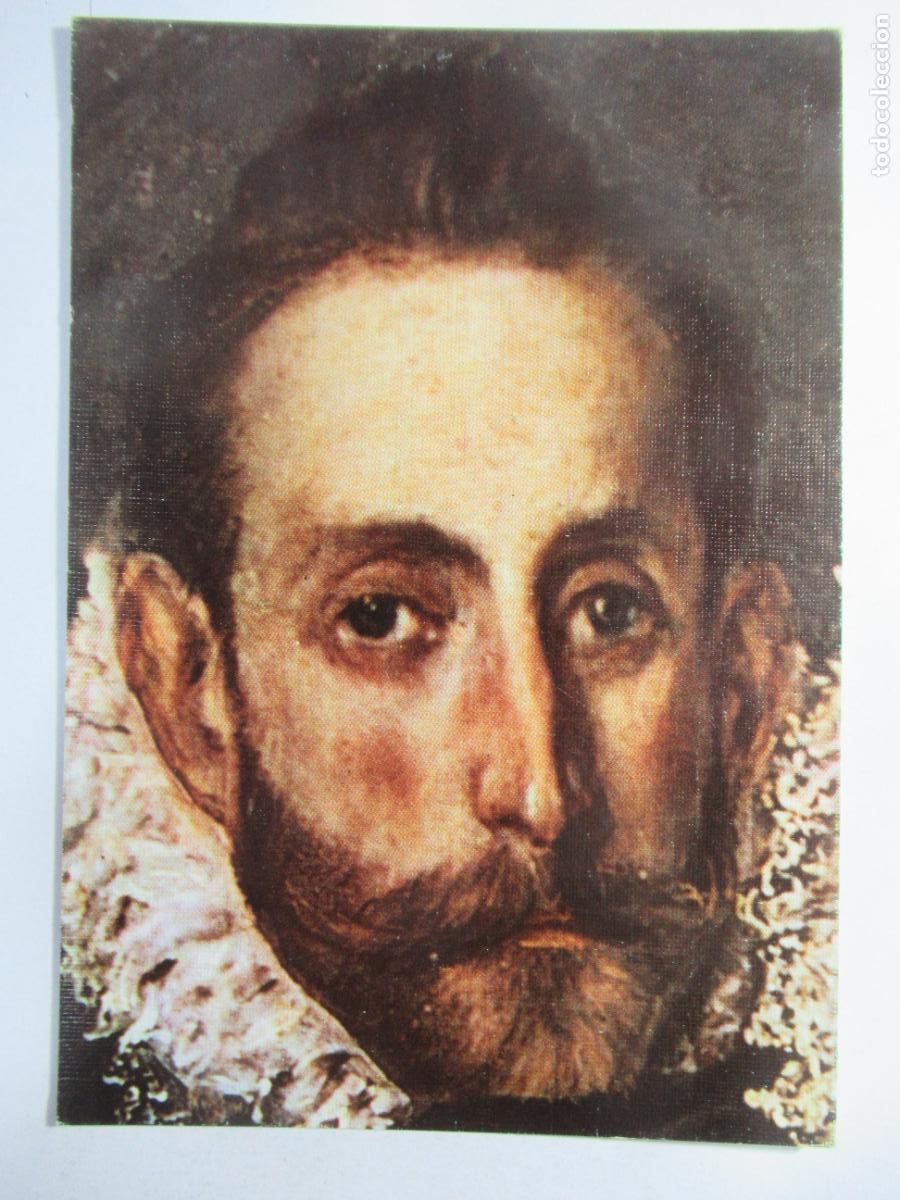 Postales: El Greco - El Caballero de la Mano en el Pecho - S/C - Foto 1