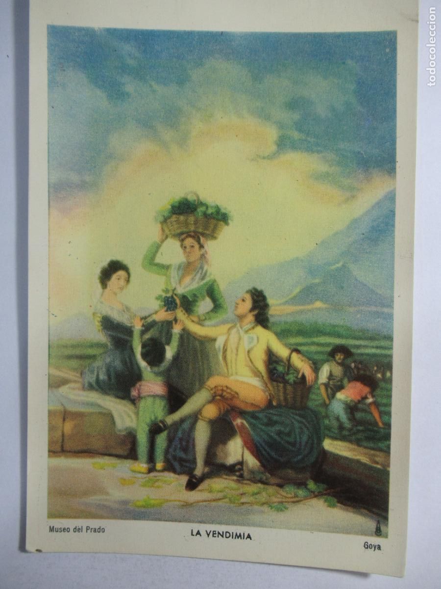 Postales: Goya - La Vendimia - S/C