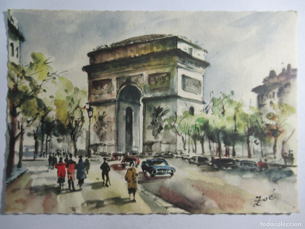Postales: Paris - Arc de Triomphe - S/C - Foto 1