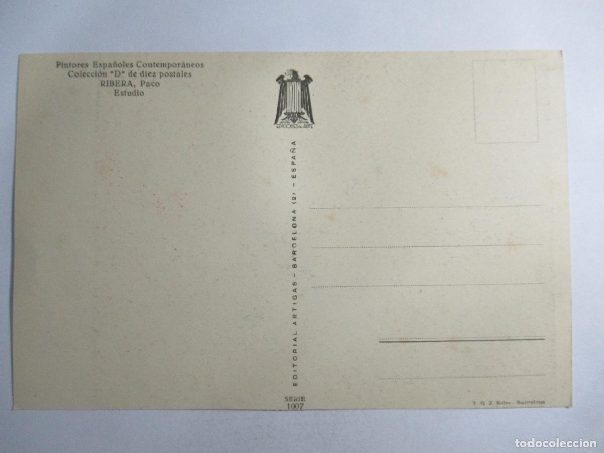 Postales: Paco Ribera - Estudio - S/C - Foto 2