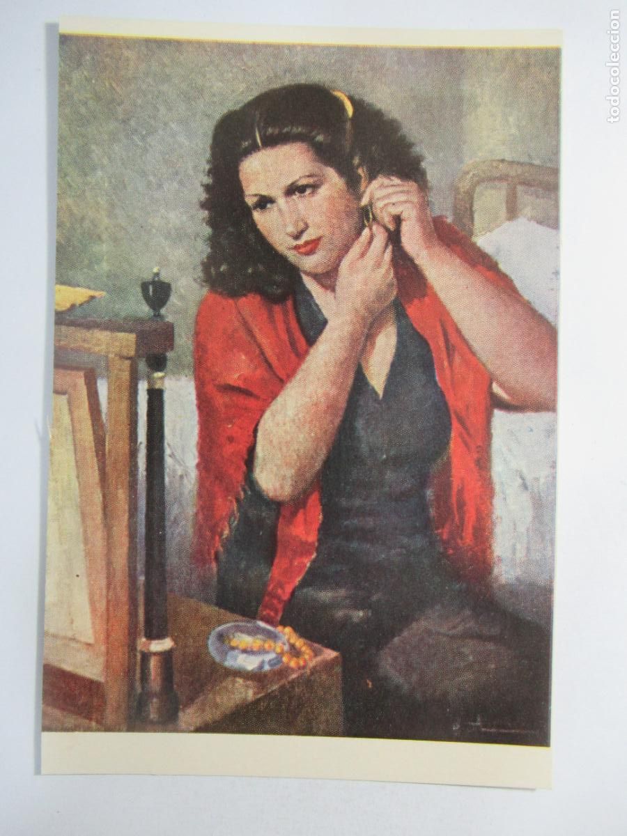 Postales: Alberto Rafols - Ante el Espejo - S/C