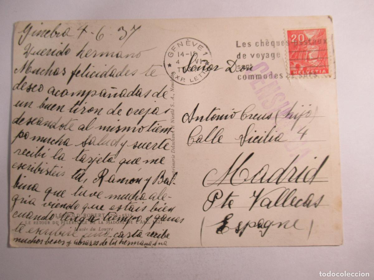 Postales: Leopold Robert - Circulada - Foto 2
