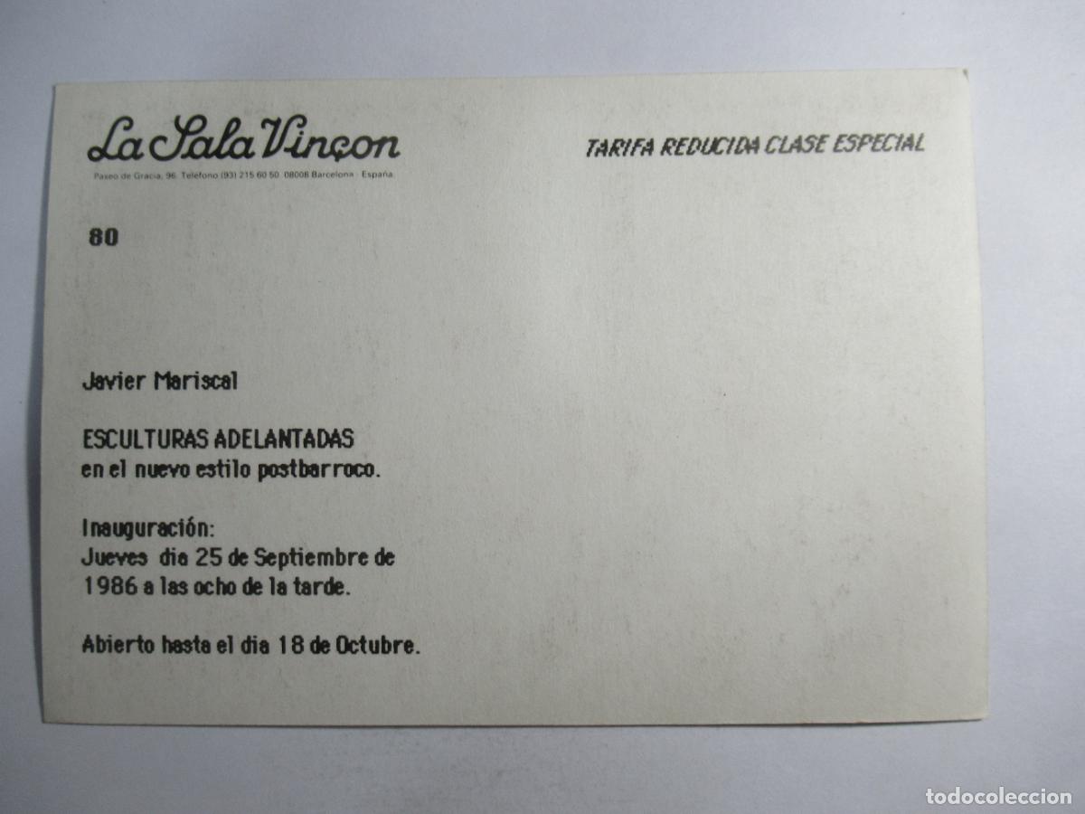 Postales: Javier Mariscal - La Sala Vin&ccedil;on - S/C - Foto 2