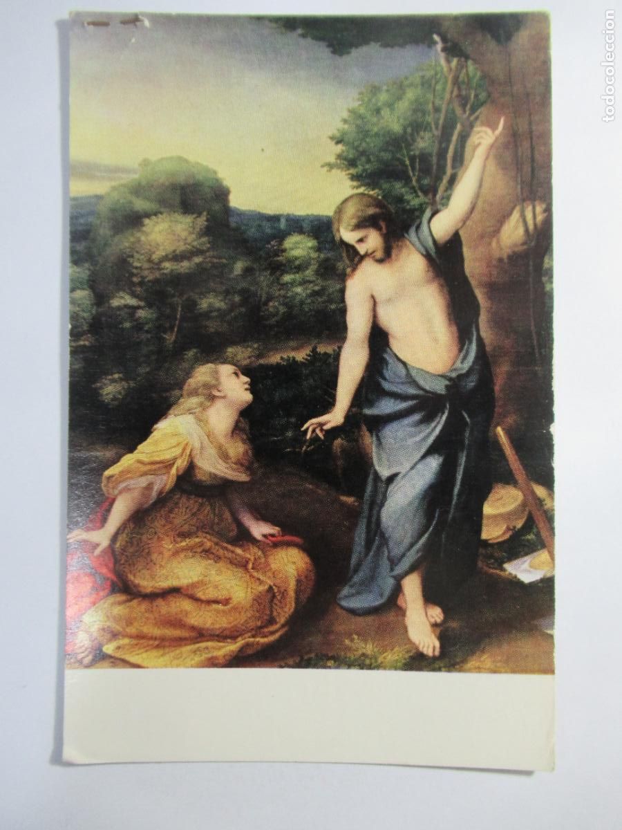 Postales: Corregio - Noli me Tangere - Escrita