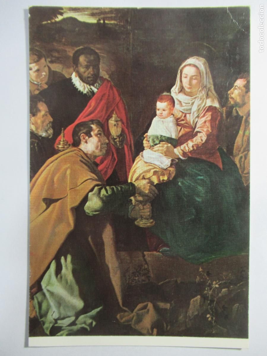 Postales: Vel&aacute;zquez - La Adoraci&oacute;n de los Reyes Magos - S/C