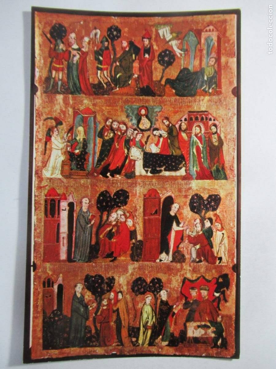 Postales: Tabla procedente de San Mill&aacute;n de Suso - Museo Provincial de Logro&ntilde;o - S/C