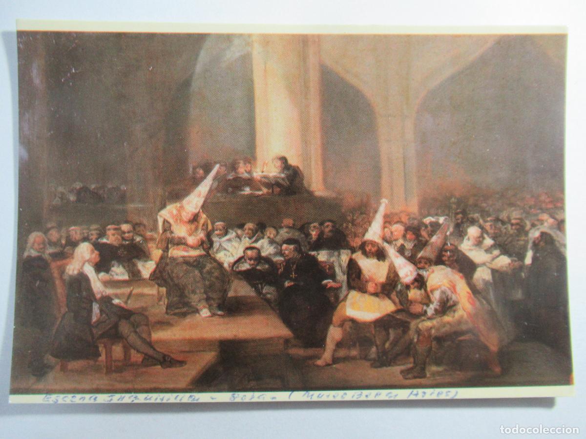 Postales: Goya - Escena de la Inquisici&oacute;n - S/C - Foto 1