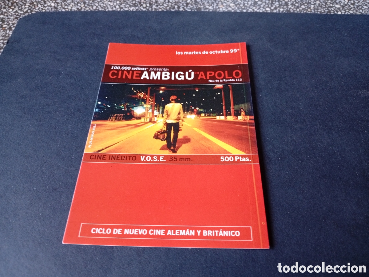 Postales: Postal Cine Ambig&uacute; Apolo, Barcelona