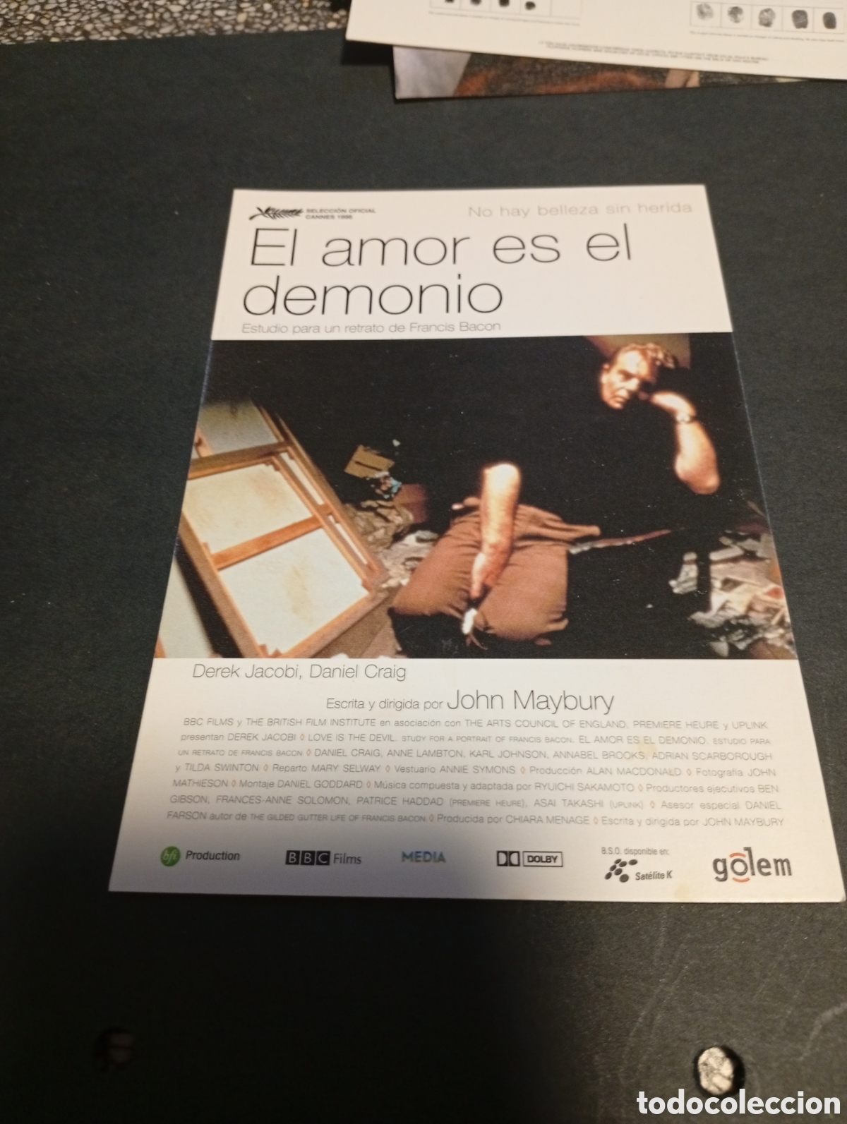 Postales: Postal Cine el amor es el demonio