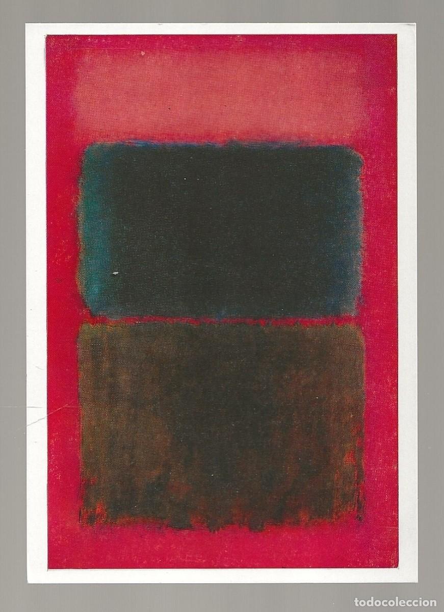 Postales: POSTAL - LIGHT RED OVER BLACK (MARK ROTHKO) TATE GALLERY - LONDRES - SIN CIRCULAR