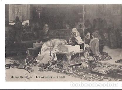 Postales: ANTIGUA POSTAL LOS AMANTES DE TERUEL MU&Ntilde;OZ DEGRAIN FOT LACOSTE