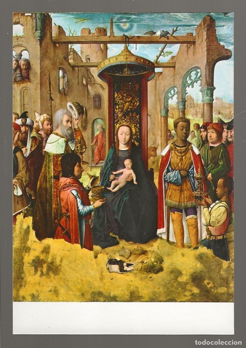 Postales: POSTAL - ADORACI&Oacute;N DE LOS REYES (JUAN DE FLANDES) CERVERA DE PISUERGA (PALENCIA) SIN CIRCULAR