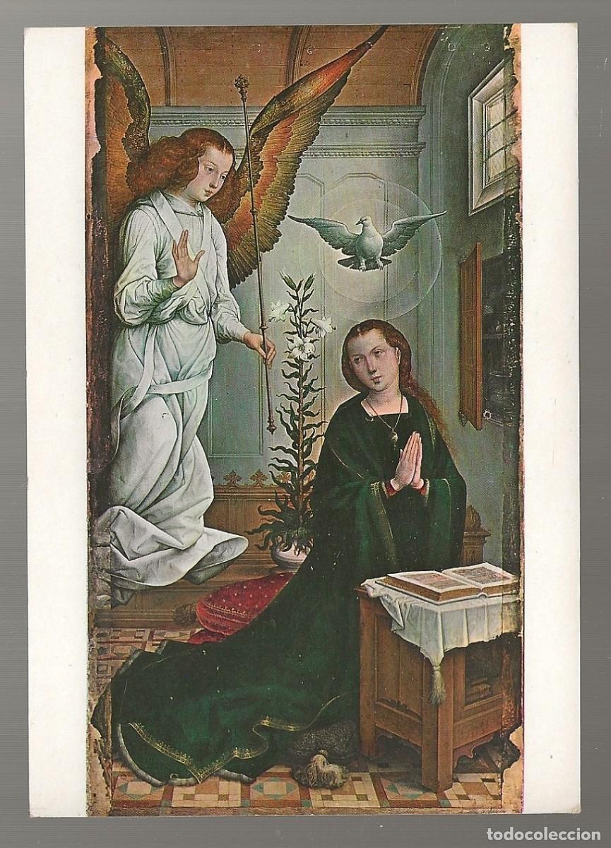 Postales: POSTAL - LA ANUNCIACI&Oacute;N (JUAN DE FLANDES) CATEDRAL DE PALENCIA - SIN CIRCULAR