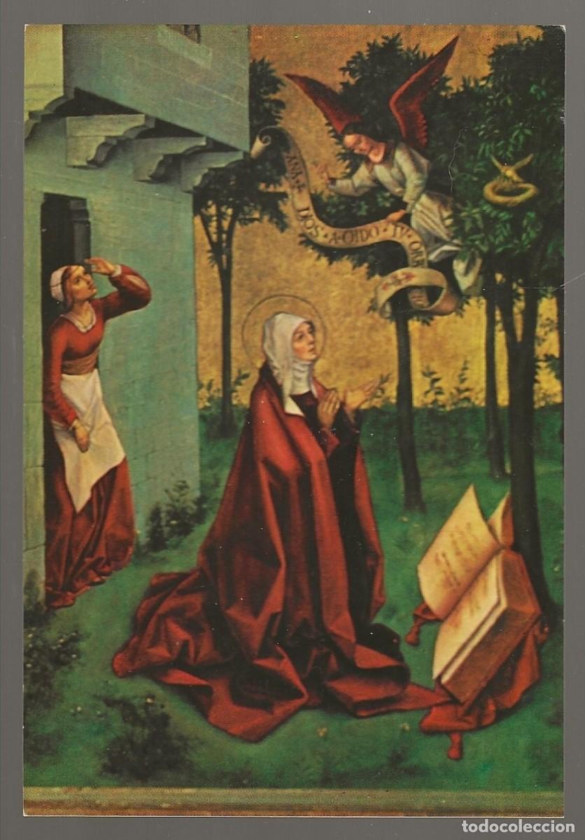 Postales: POSTAL - ANUNCIACI&Oacute;N (BERRUGUETE) M. PARROQUIAL STA. EULALIA - PAREDES DE NAVA - PALENCIA S/C