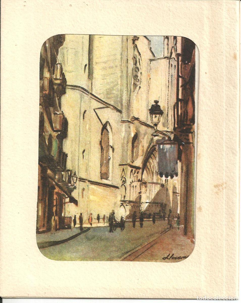 Postales: POSTAL *PUERTA DE SANTA MAR&Iacute;A* - ILUSTRA F. LLOVERAS - ARCHIVO DE ARTE, SERIE A N&ordm; 9 - DIPTICA, S/US