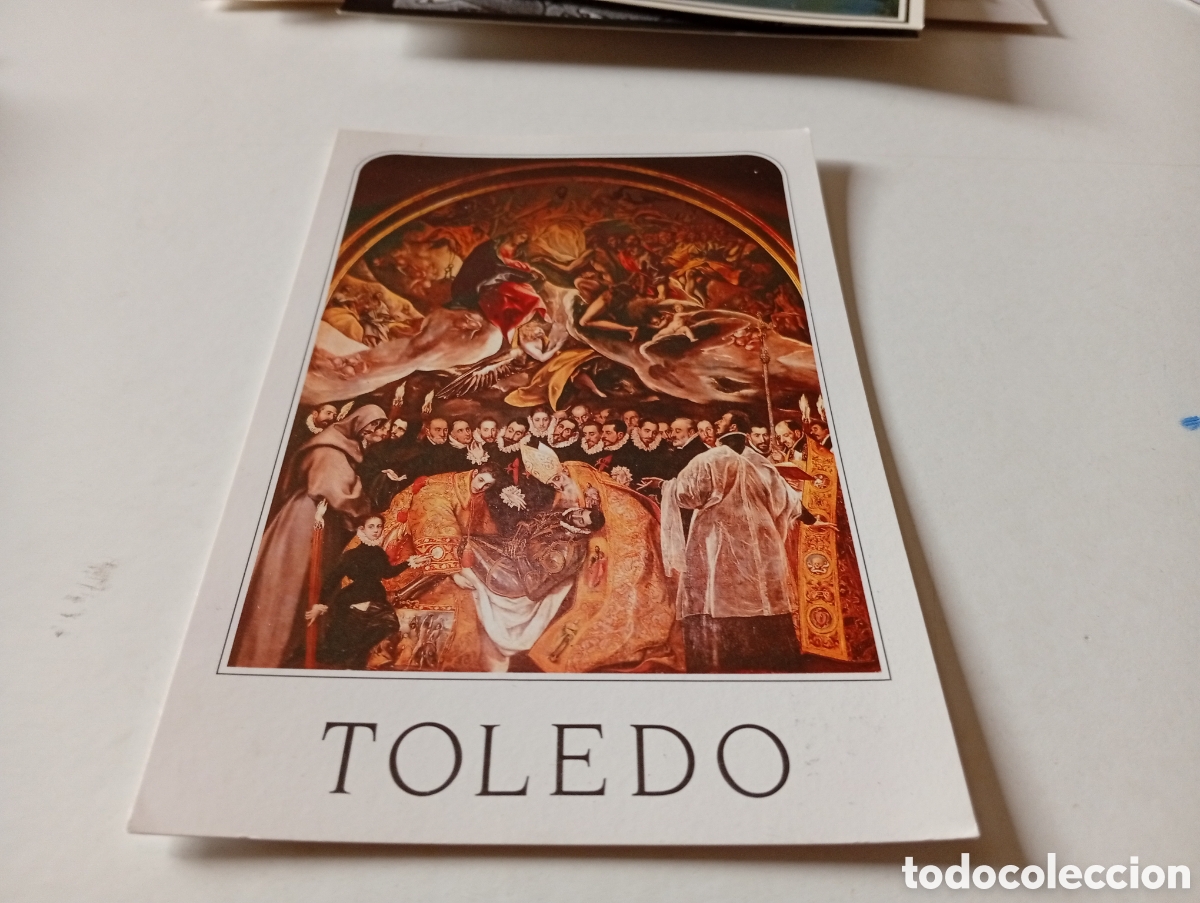 Postales: Postal arte Toledo el entierro del Conde Orgaz