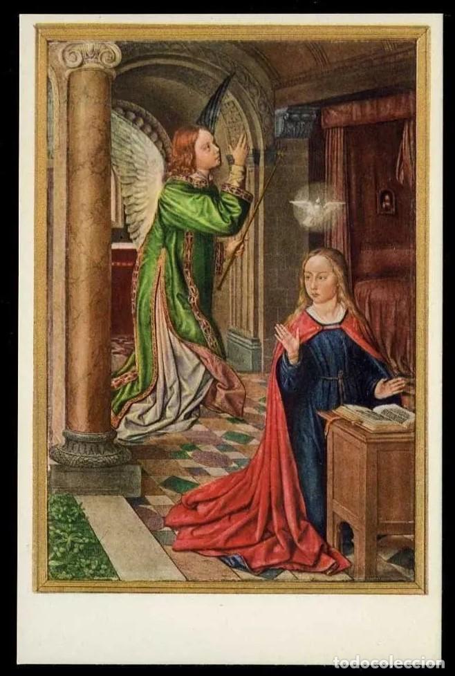 Postais: Franz&ouml;sisch 1480-1520 *Maria Verk&uuml;ndigung* Ed. Max Jaff&eacute; - Wien n&ordm; 218. Nueva.