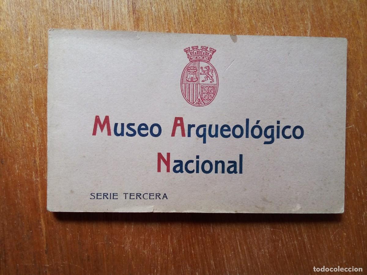Postales: MUSEO ARQUEOLOGICO NACIONAL, SERIE TERCERA, FOTOTIPIA DE HAUSER Y MENET, 20 TARJETAS POSTALES