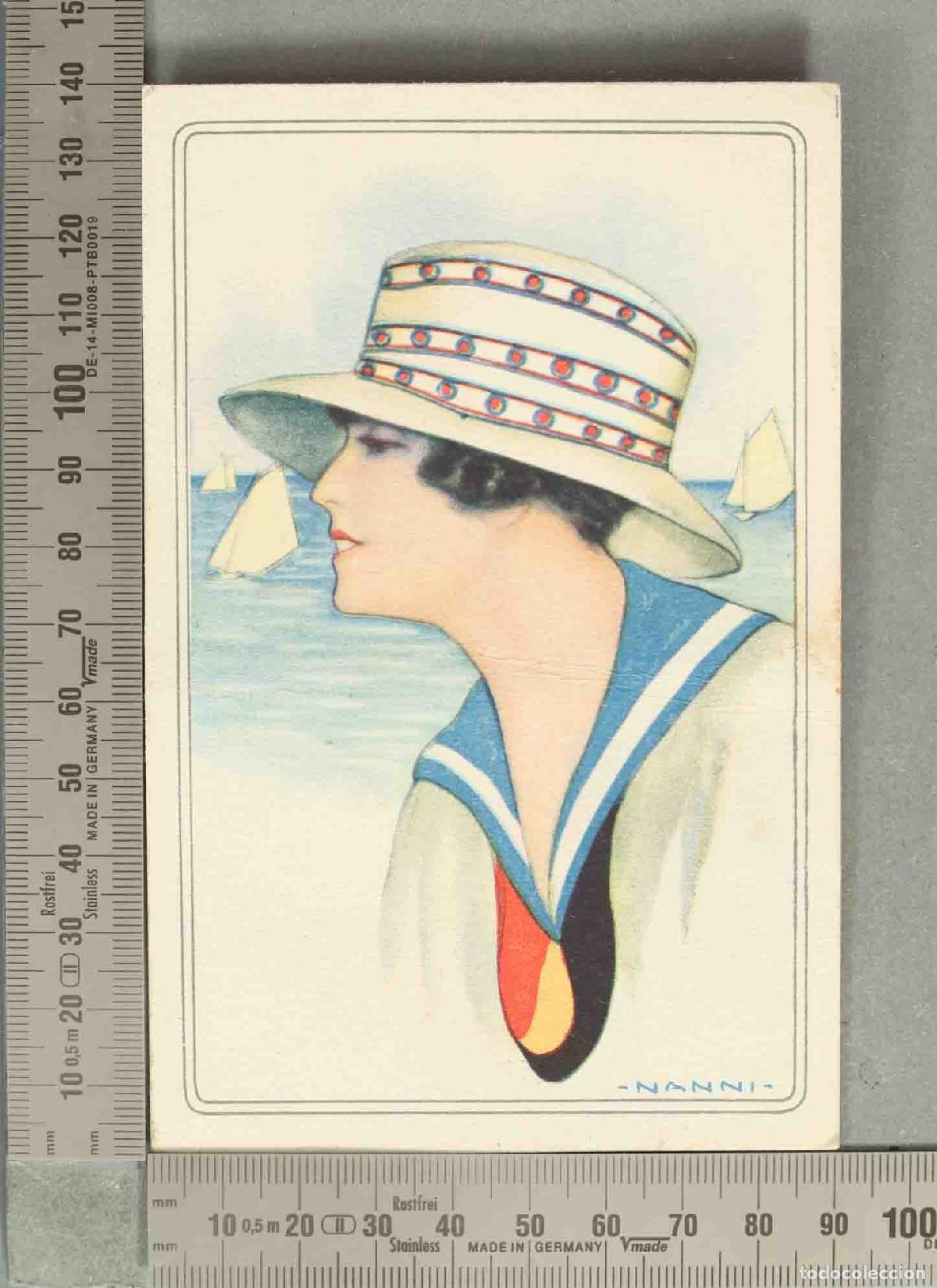 Postales: POSTAL. MUJER. NANNI