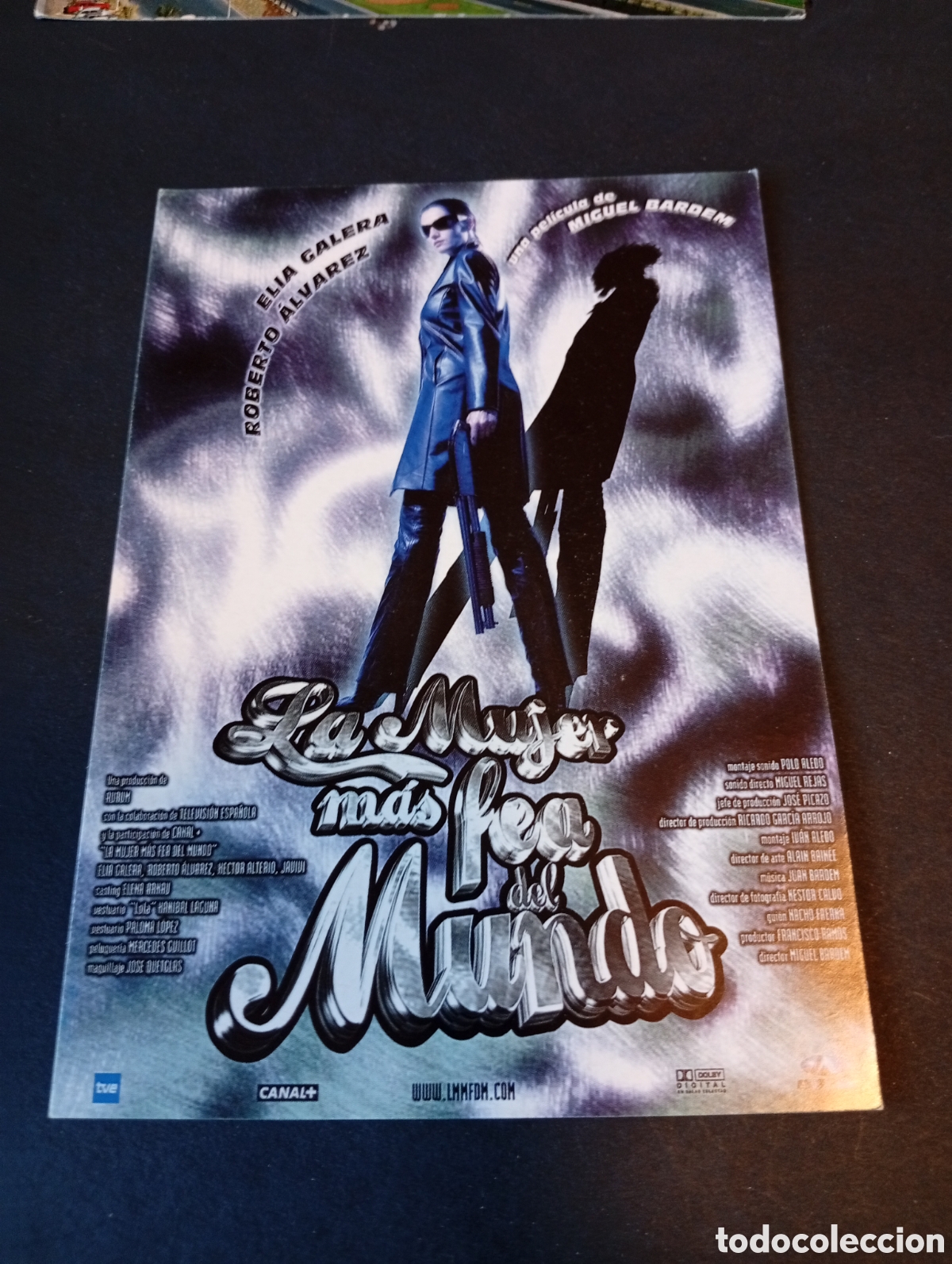 Postales: Postal Cine La mujer mas fea del mundo