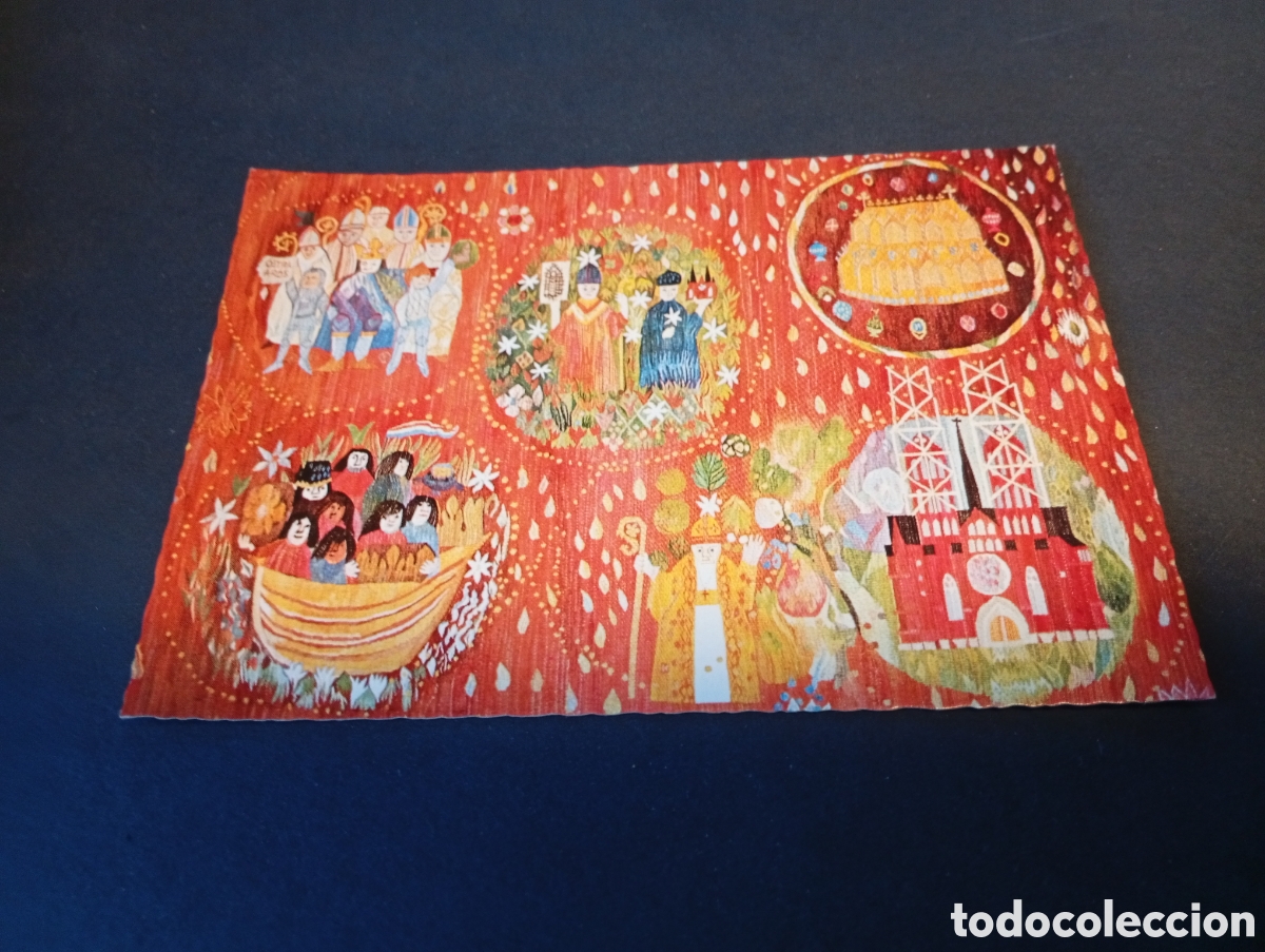 Postales: Postal Uppsala textil......