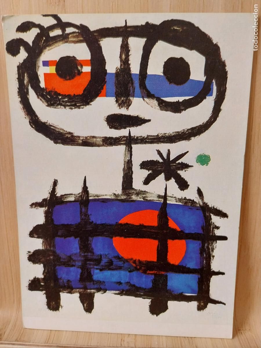 Postales: MIRO MANGEUR DE SOLEIL ED AUREL BONGERS RECKLINHAUSEN 470 SC CIRCULAR