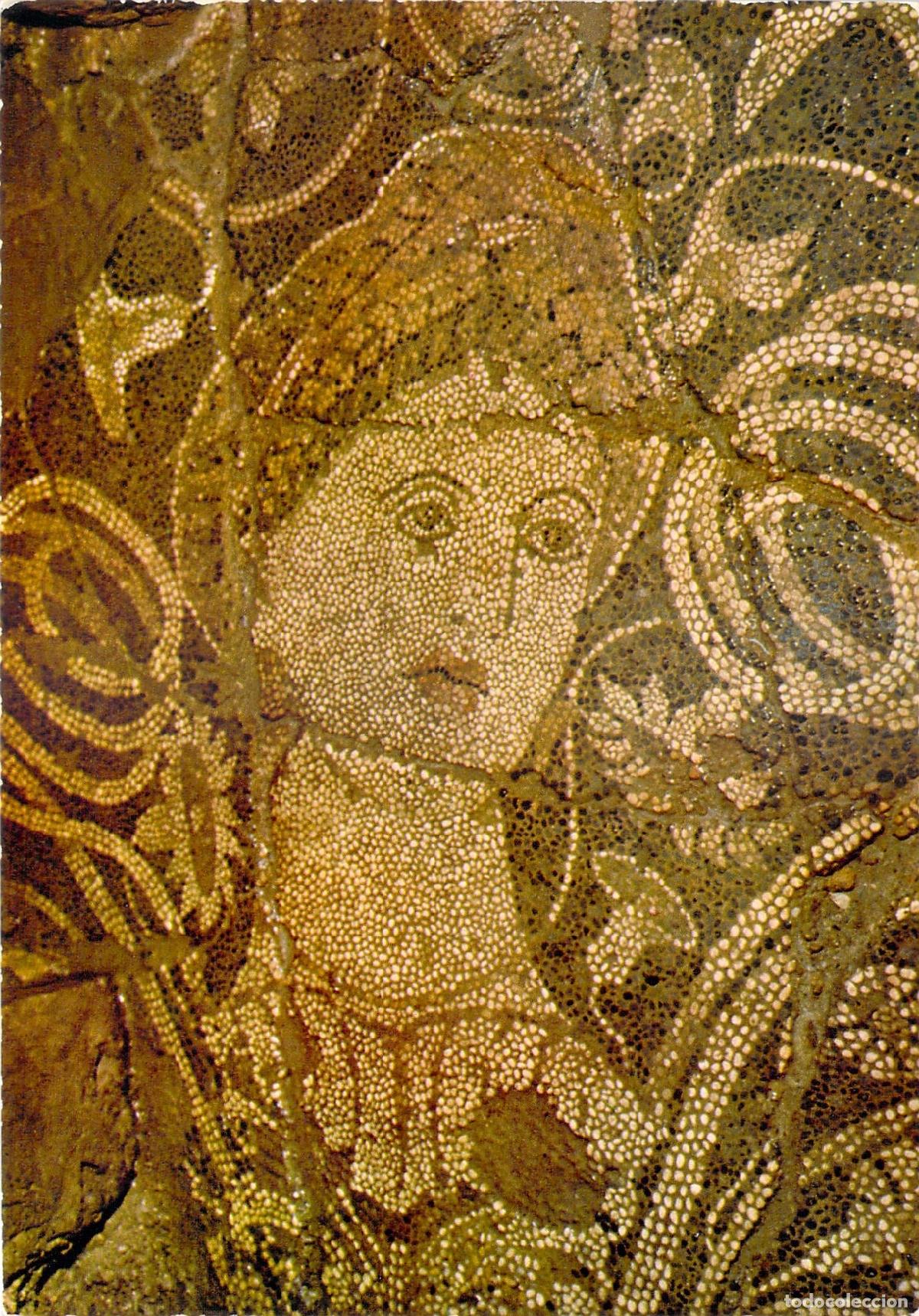 Postales: Tarjeta Postal Mosaico Cabeza de Mujer Durr&euml;s Albania