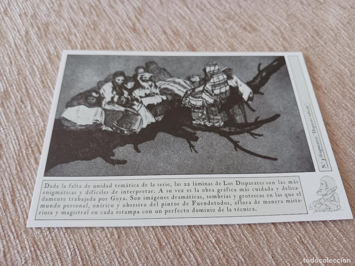 Postales: postal los caprichos de goya, n&ordm; 3, disparate ridiculo, ed. fuendetodos