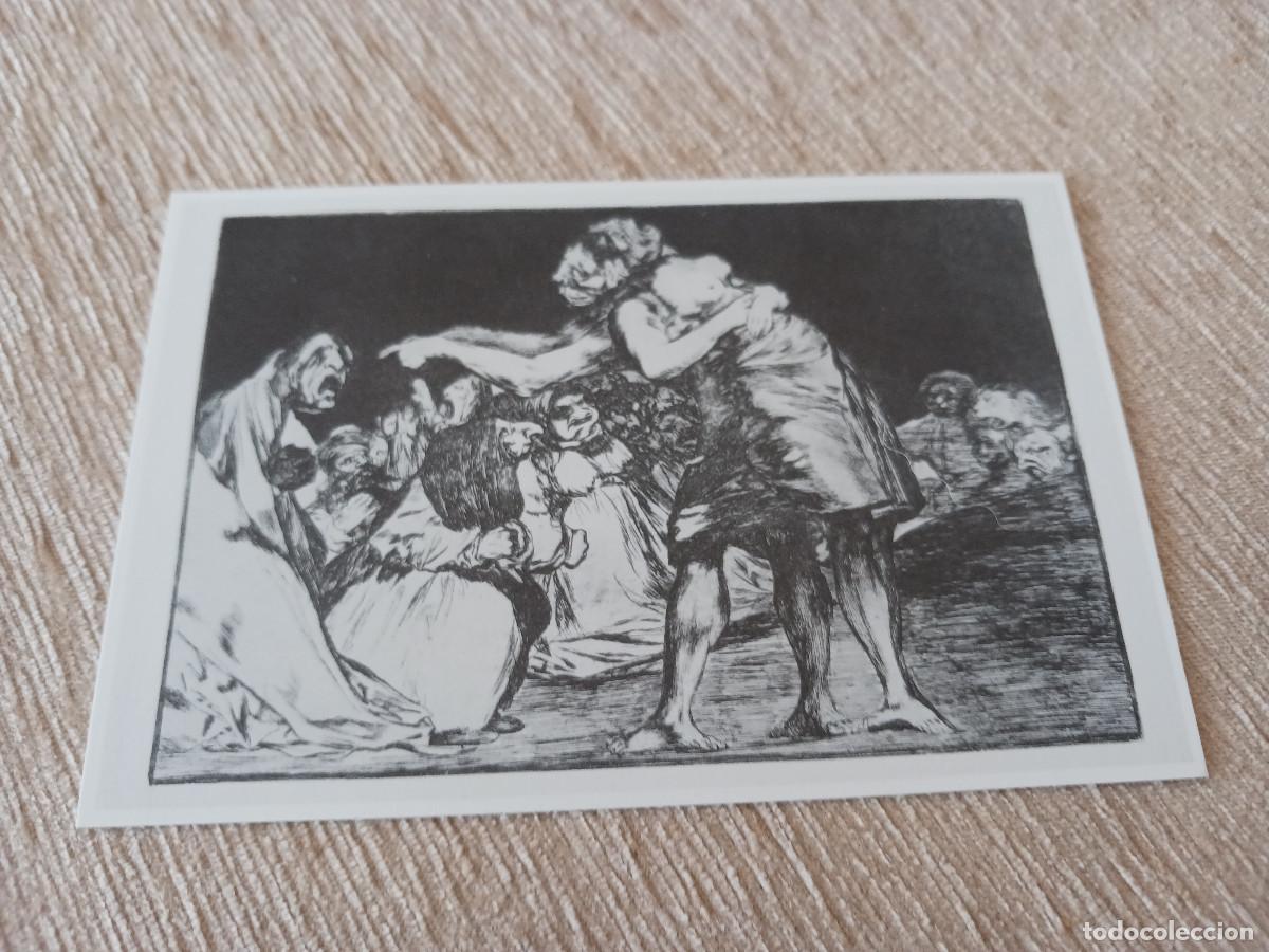 Postales: postal capricho de goya disparate matrimonial, fuendetodos