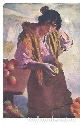 Postales: TARJETA POSTAL SORPRESA A BENEFICIO DE LA CRUZ ROJA DE BARCELONA EN EL MERCADO ROGELIO LOPEZ