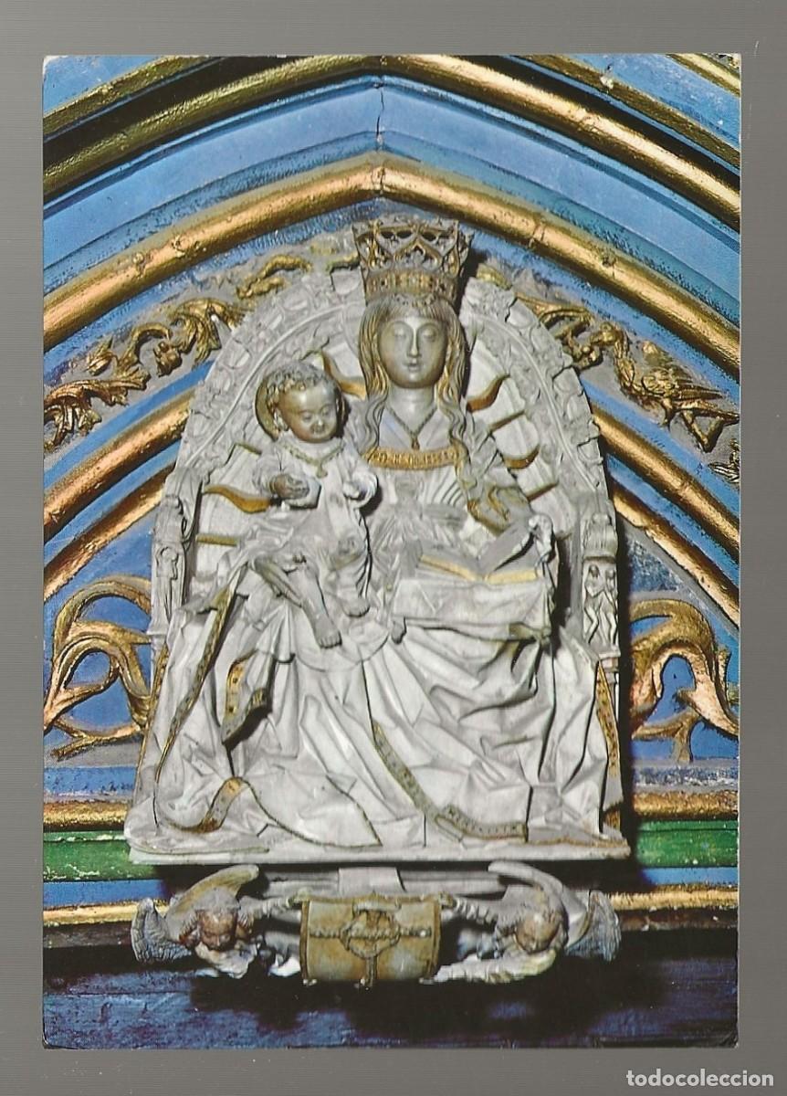 Postales: POSTAL - VIRGEN DE ALABASTRO (GIL DE SILO&Eacute;) CARTUJA DE MIRAFLORES - SIN CIRCULAR