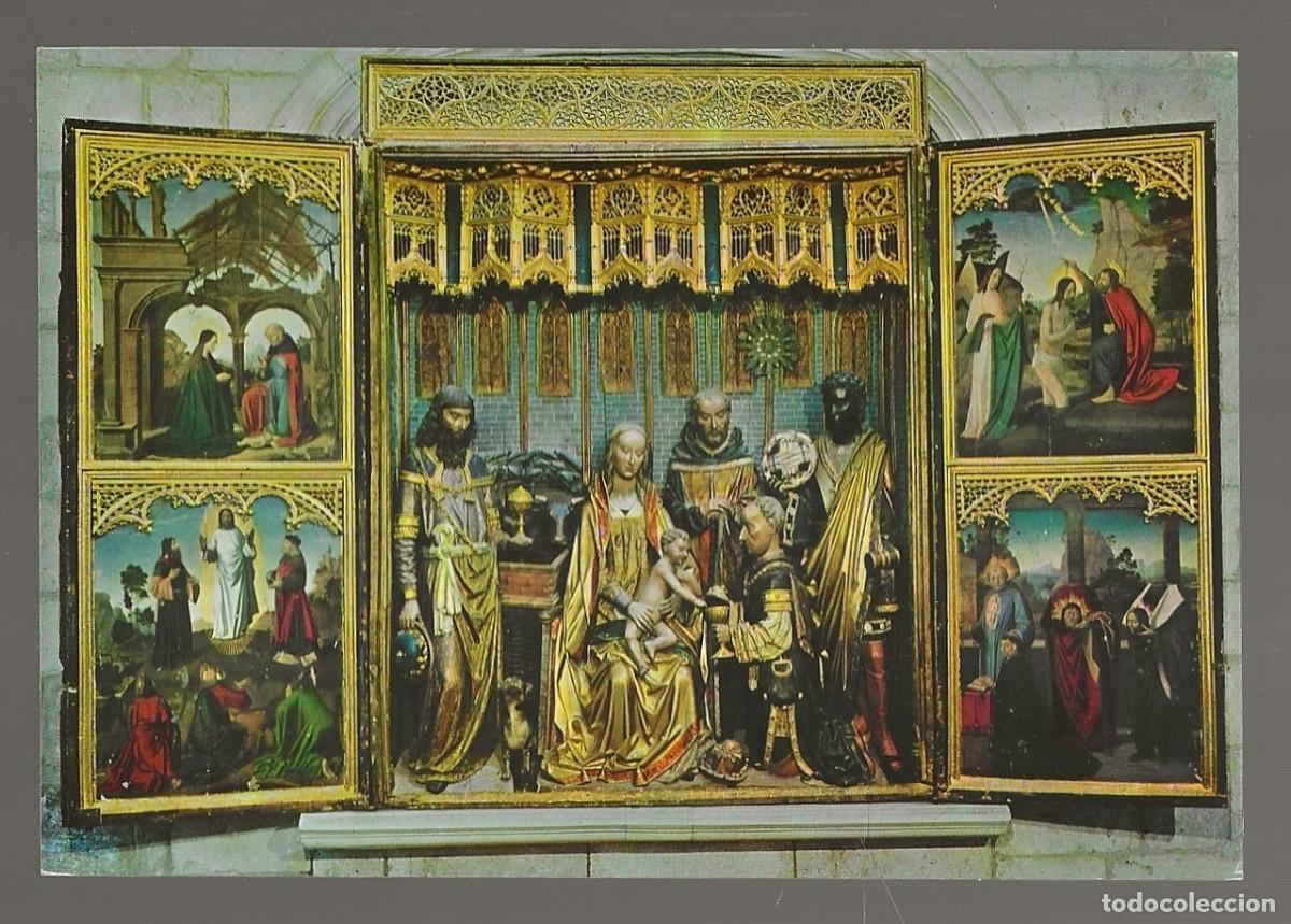 Postales: POSTAL - ADORACI&Oacute;N DE LOS REYES (GIL DE SILO&Eacute;) COLEGIATA DE COVARRUBIAS - SIN CIRCULAR