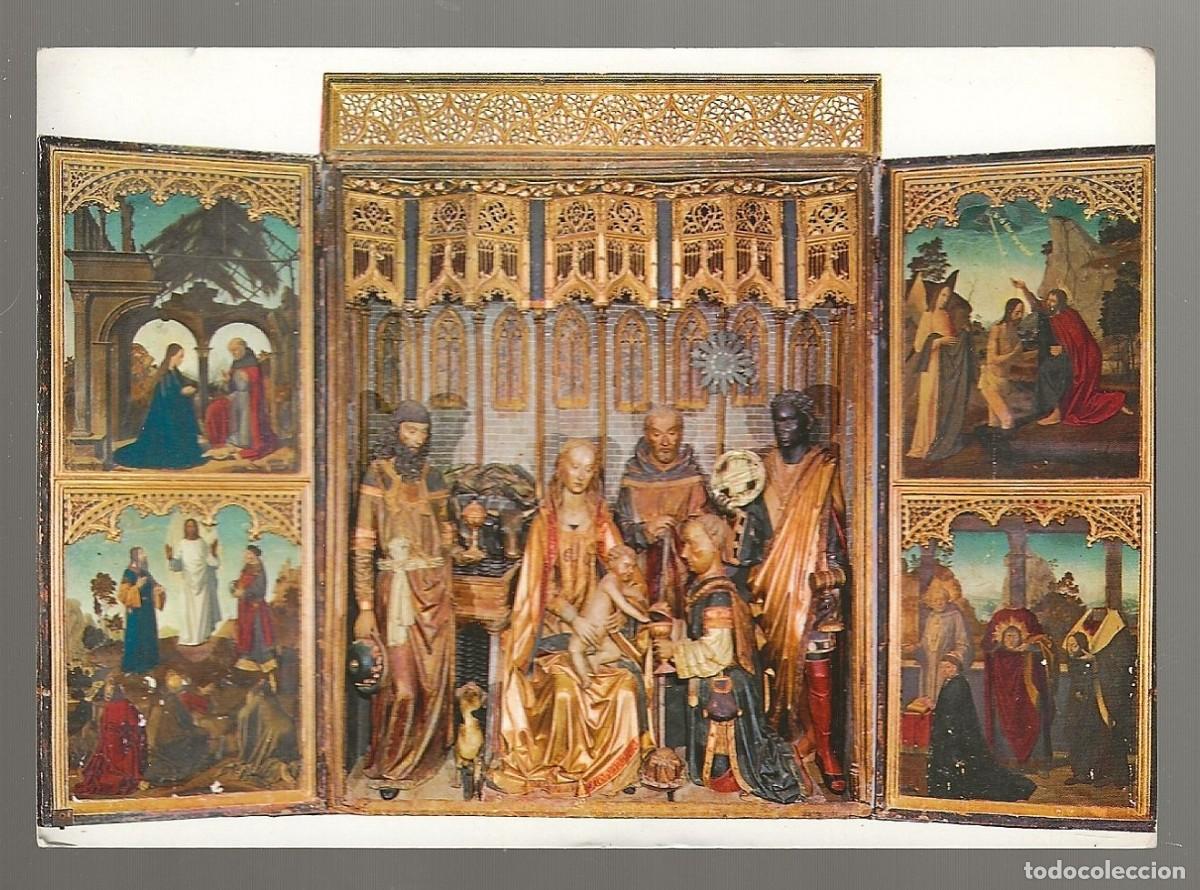 Postales: POSTAL - ADORACI&Oacute;N DE LOS REYES (GIL DE SILO&Eacute;) COLEGIATA DE COVARRUBIAS - SIN CIRCULAR