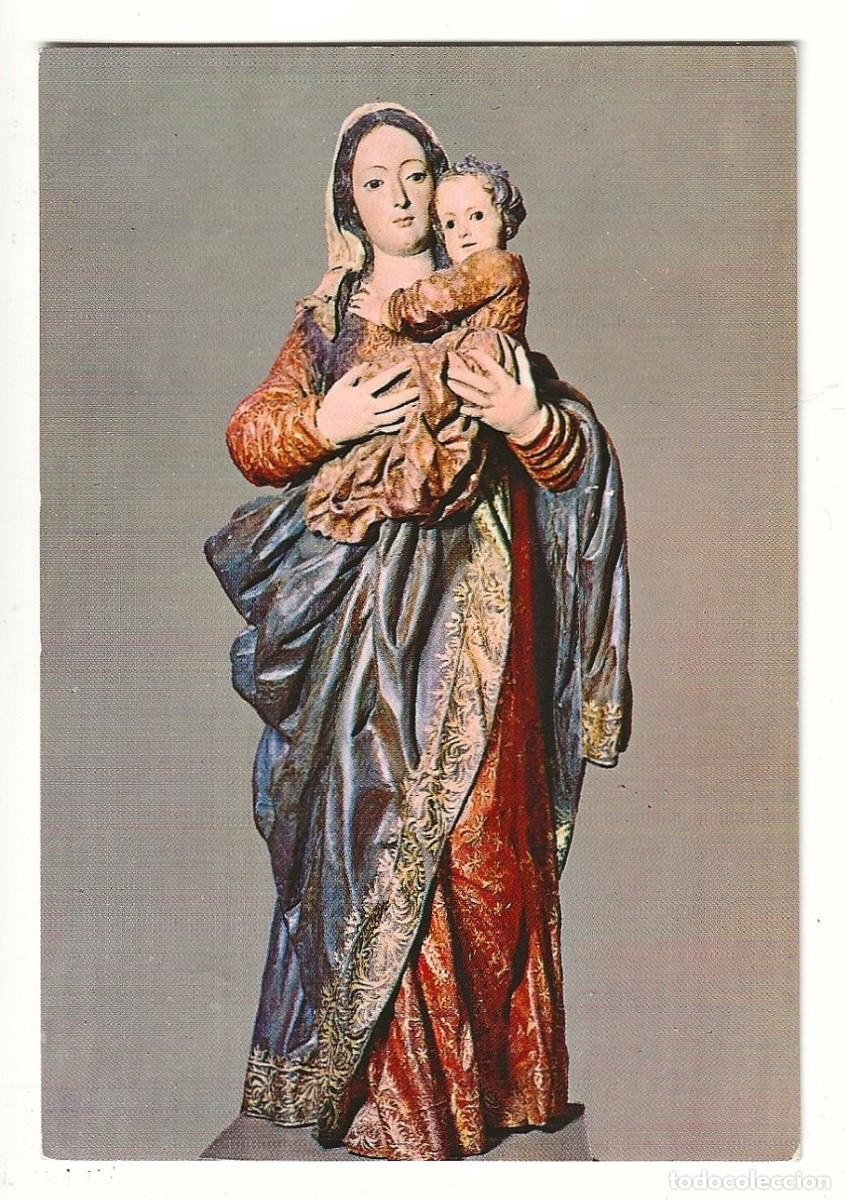 Postales: POSTAL - VIRGEN DEL ROSARIO (J. RISUE&Ntilde;O) LA CARTUJA DE GRANADA - SIN CIRCULAR