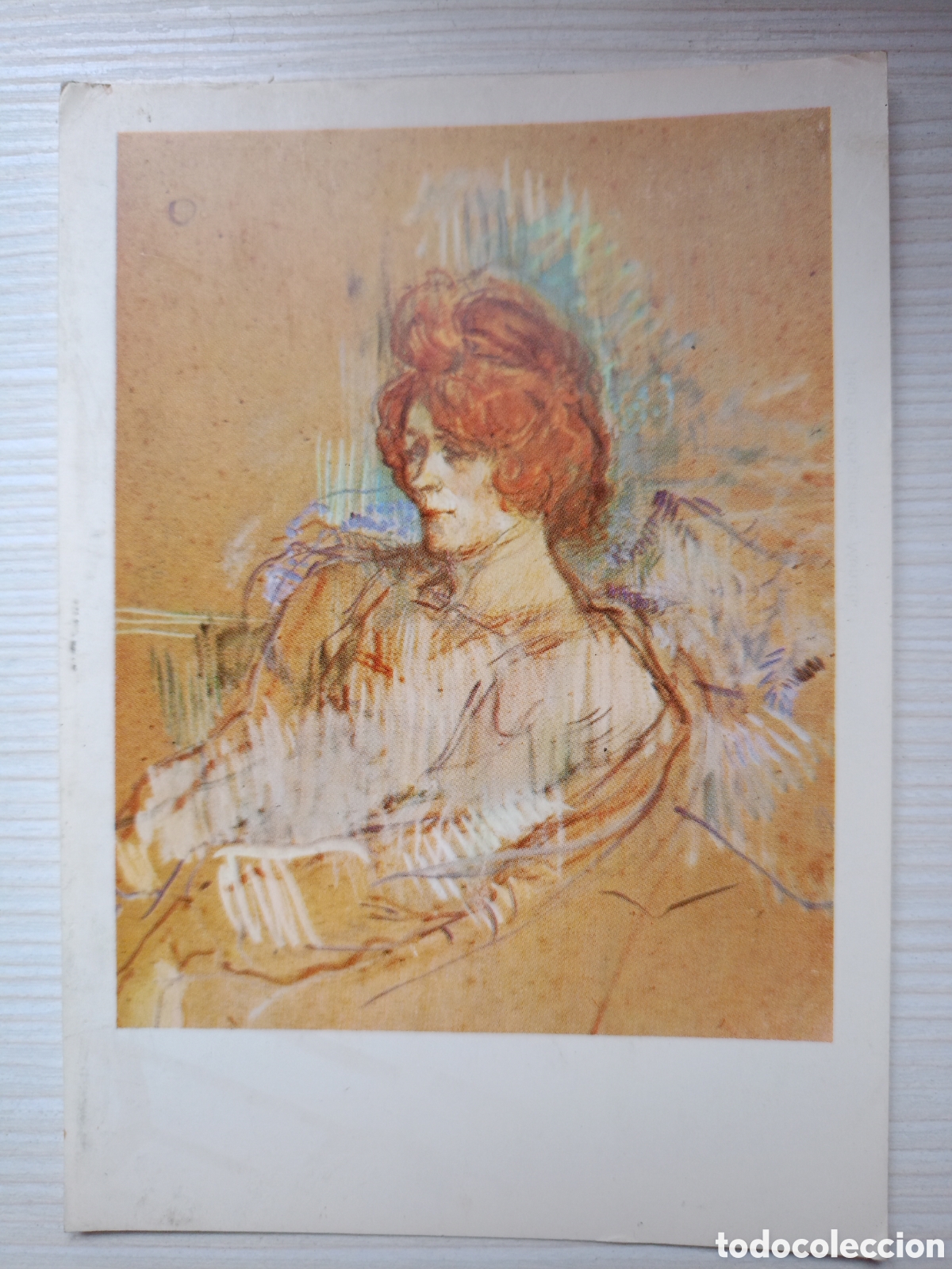 Postales: Henri Toulouse-Lautrec Postcard Seated Woman 1897 1993
