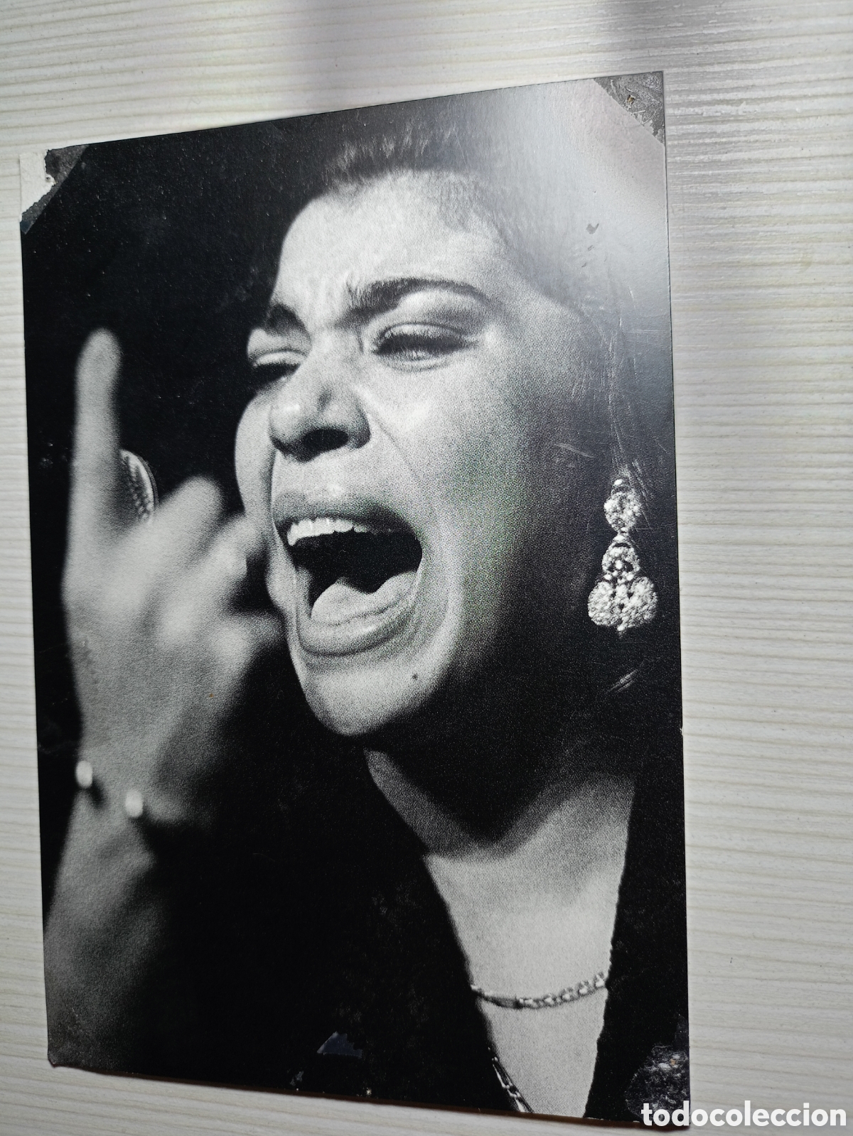 Postales: Postal La Macanita Tato Olivas flamenco