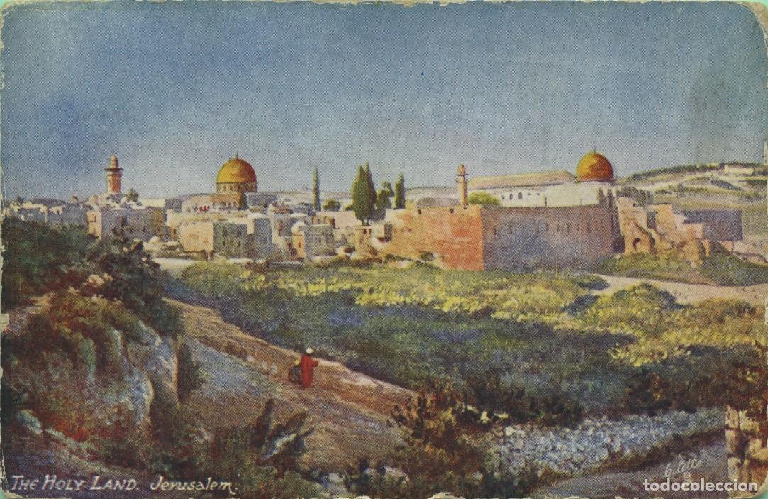 Postales: N&ordm; 7785-The Holy Land. JERUSALEM. Sin circular. ED. OILETTE