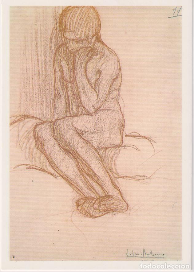 Postales: POSTAL DE LA OBRA DE JULIO ANTONIO, FIGURA MASCULINA (1908) - FOT.JOAN ALBERICH - S/C