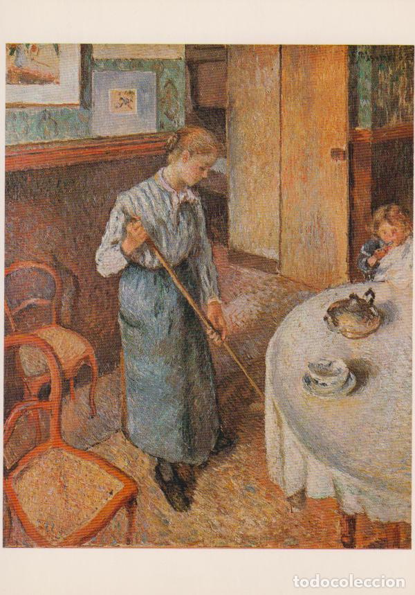 Postales: POSTAL DE LA OBRA DE CAMILLE PISSARRO, THE LITTLE COUNTRY MAID (1882) - TATE GALLERY - S/C