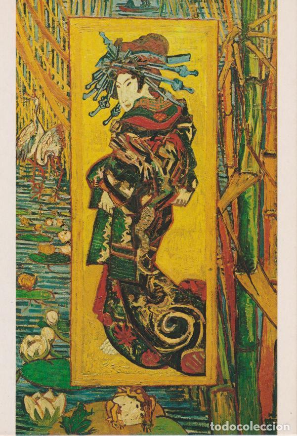 Postales: POSTAL DE LA OBRA DE VINCENT VAN GOGH, JAPONAISERIE - VAN GOGH MUSEUM - CIRCULADA