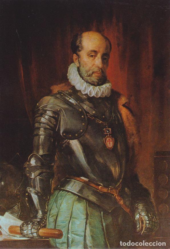 Postales: POSTAL OBRA DE JOAN VICENS, LLU&Iacute;S DE REQUESENS I Z&Uacute;&Ntilde;IGA - ESCUDO DE ORO N&ordm;6 - S/C