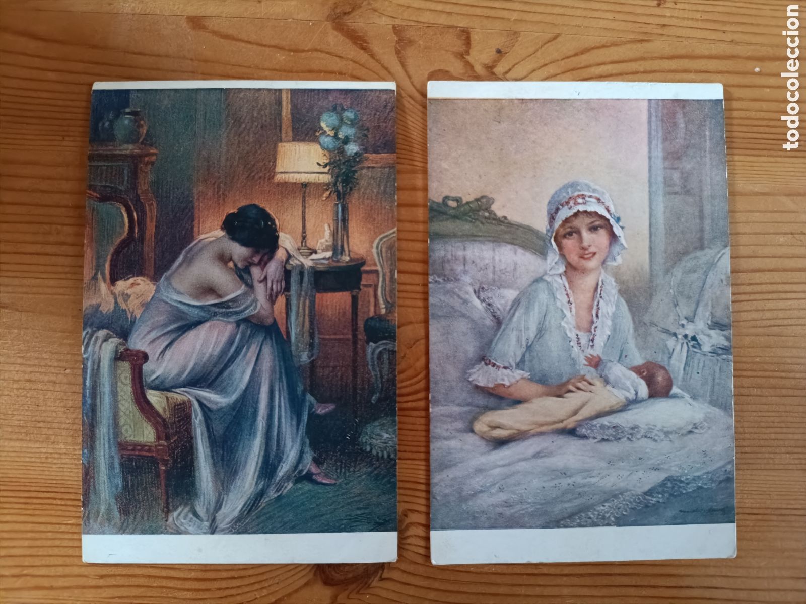 Postales: Dos postales del Sal&oacute;n de Par&iacute;s. 70 y 161. Principios de siglo XX.