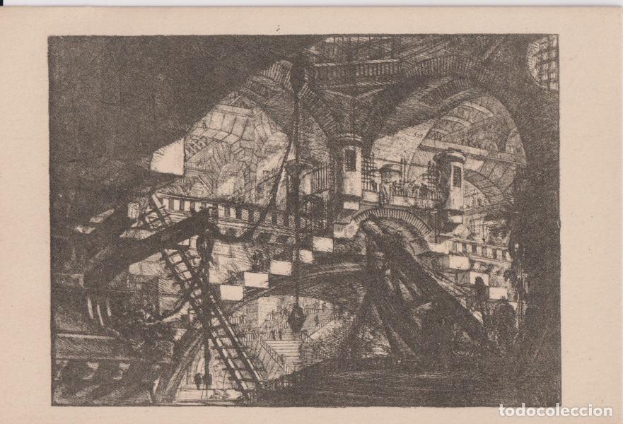 Postales: POSTAL DE LA OBRA DE GIOVANNI BATTISTA PIRANESI, CARCEL &ndash; S/C