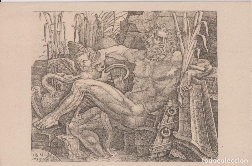 Postales: POSTAL DE LA OBRA DE GIOVANNI BATTISTA SCULTORI, ALEGORIA DEL PO &ndash; S/C