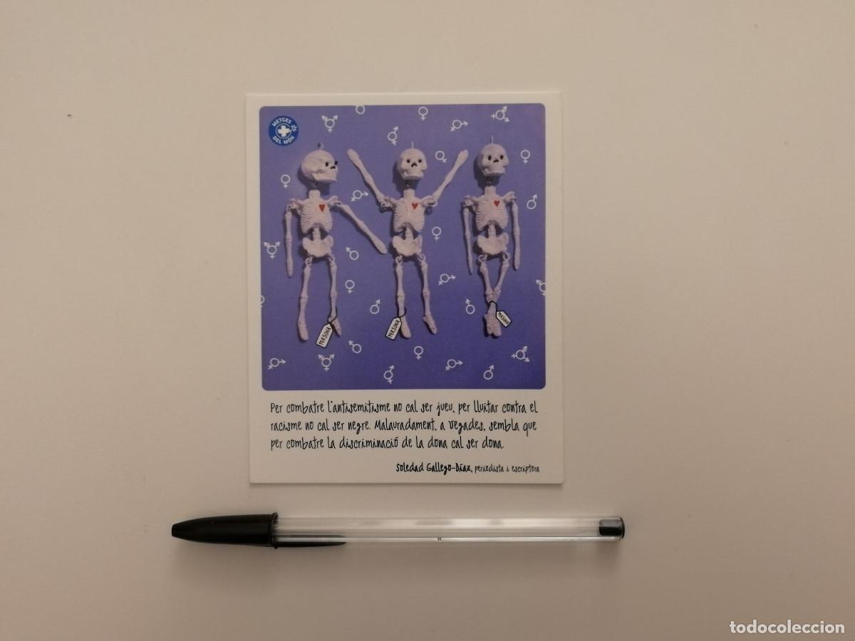 Postales: TARJETA ORIGINAL - MEDGES DEL MON RACISMO ANTISEMITISMO - ARTE - SOLEDAD GALLEGO DIAZ