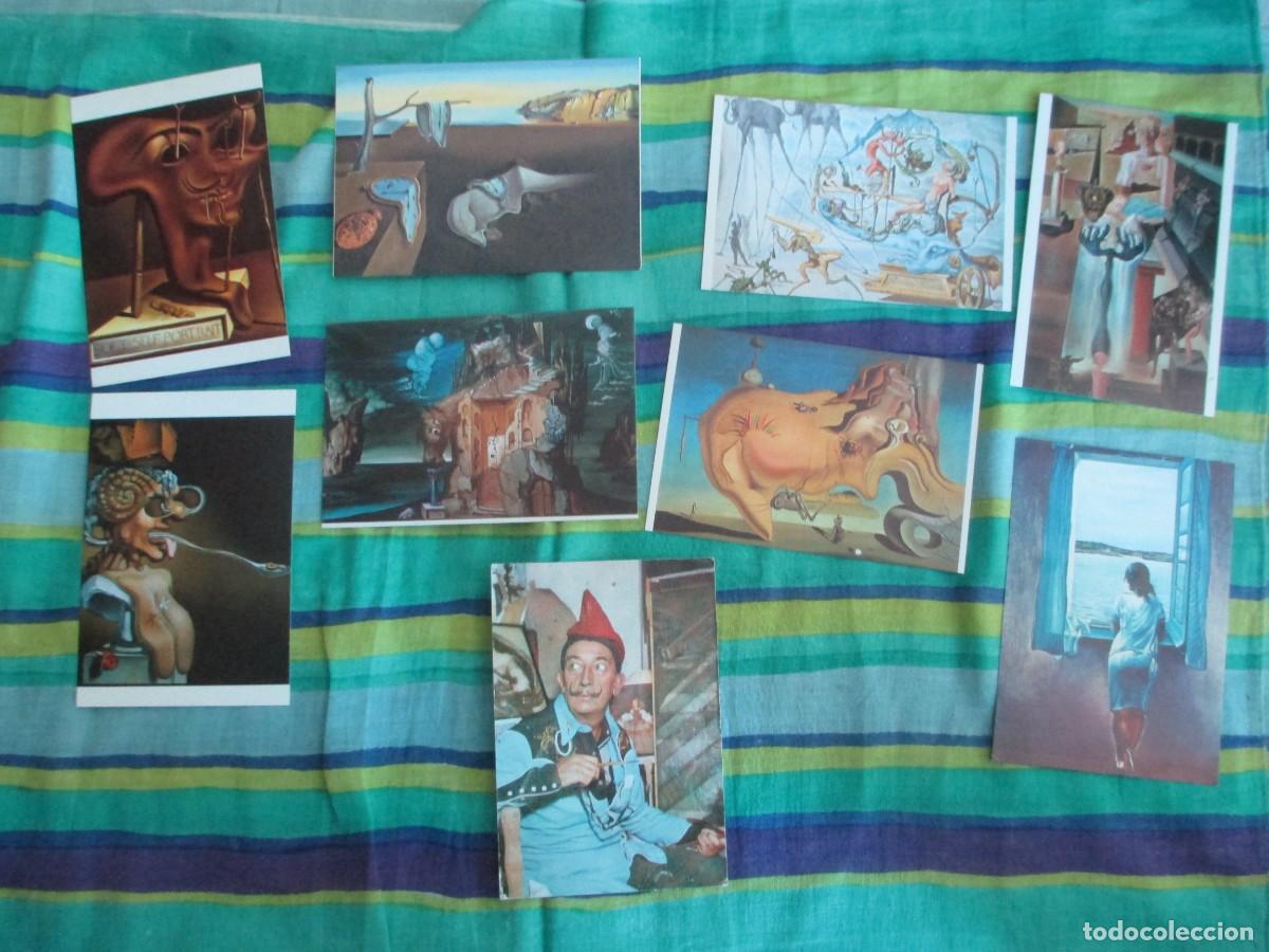 Postales: lote de postales dedicadas a Salvador Dal&iacute;