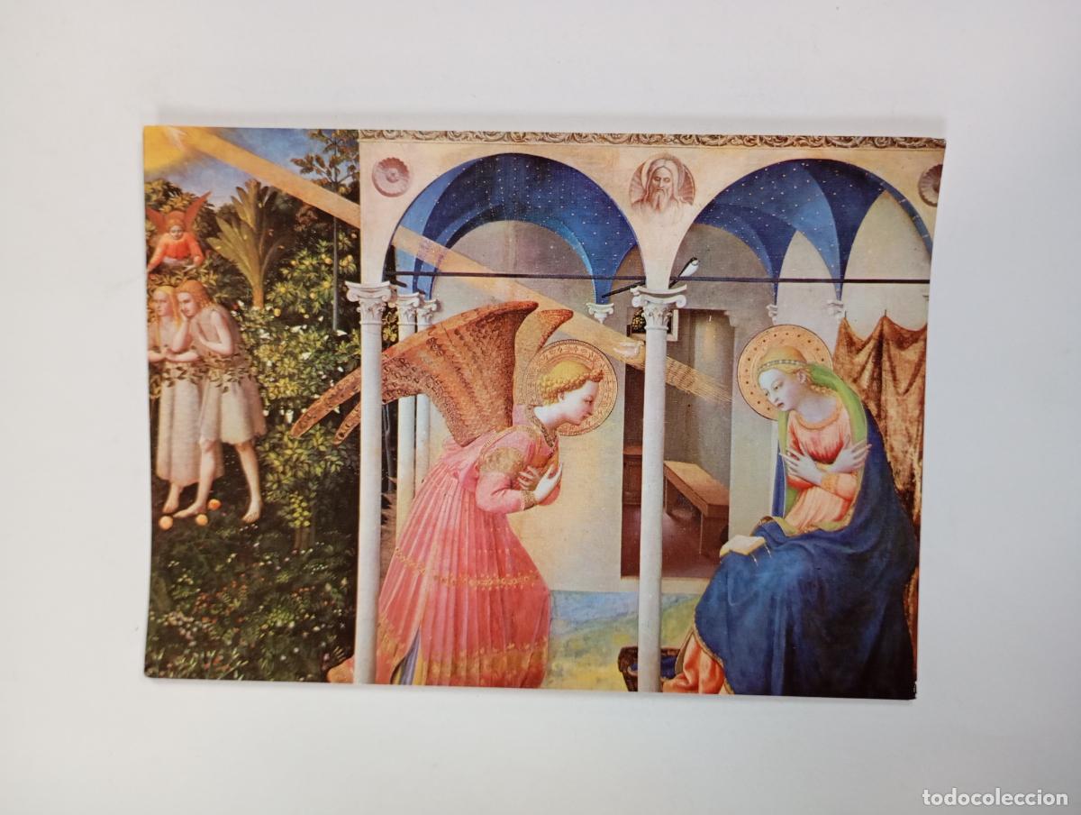 Postales: POSTAL FRA ANGELICO. ESCUELA ITALIANA. ANUNCIACI&Oacute;N. TDKP29A
